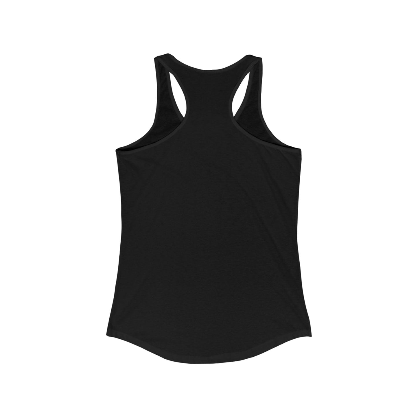 Vintage Tattooed Pin Up With Middle Finger Racerback Tank