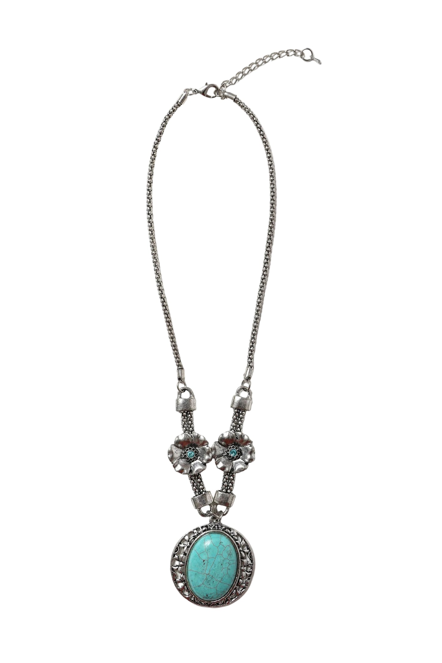 Turquoise Florette Necklace