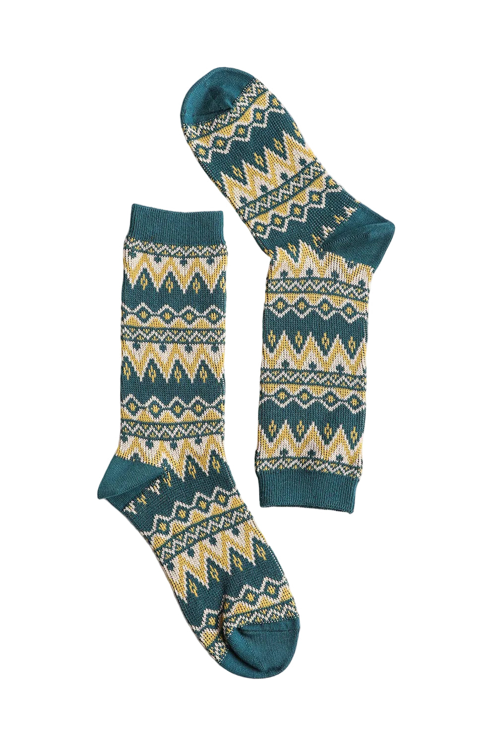 Cozy Tribal Pattern Socks
