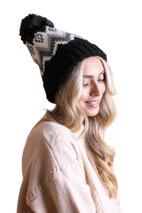 Classic Winter Pom Beanie