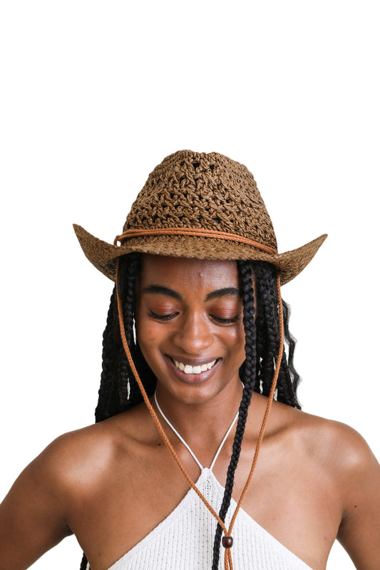 Weaved Western Cowboy Hat