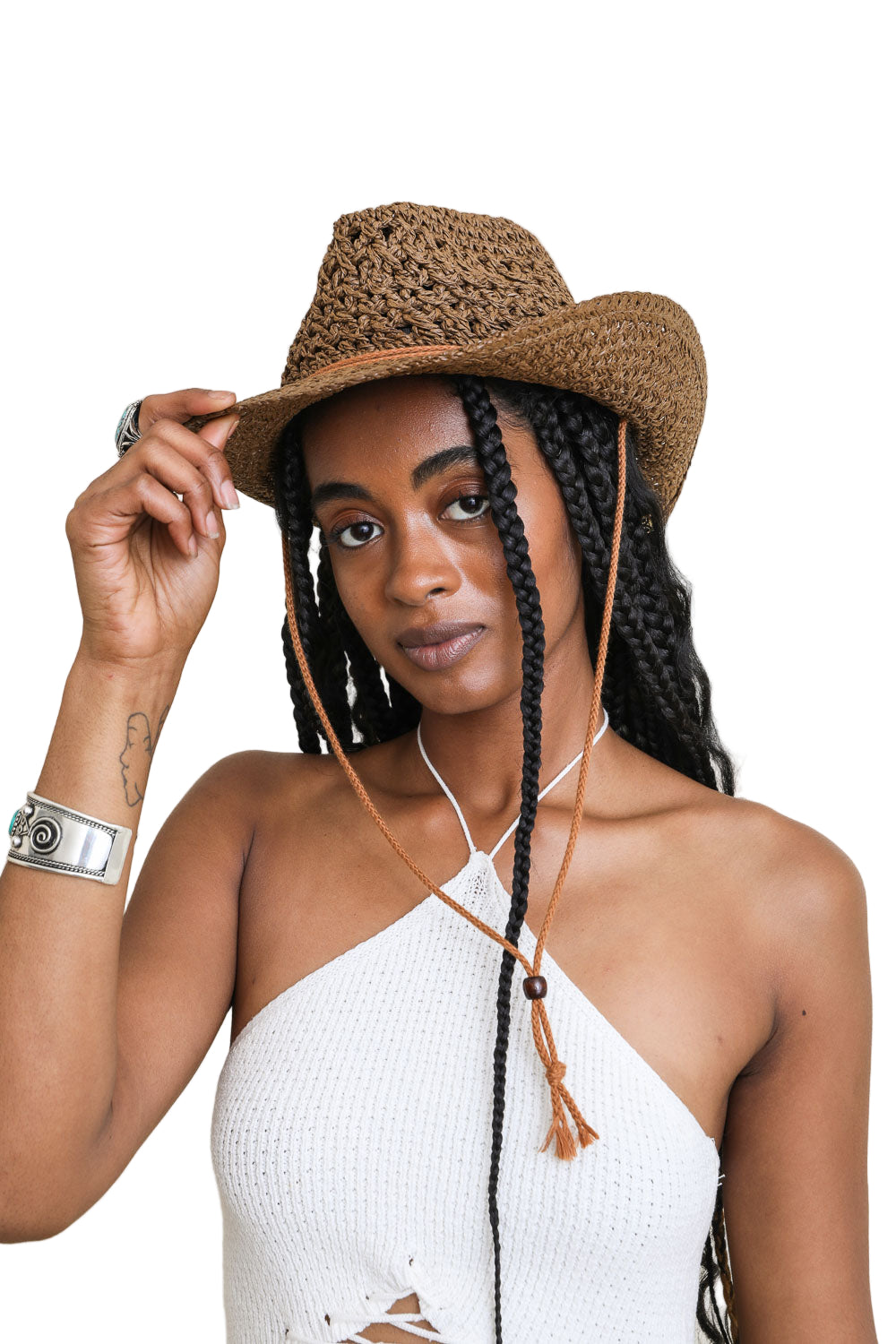 Weaved Western Cowboy Hat