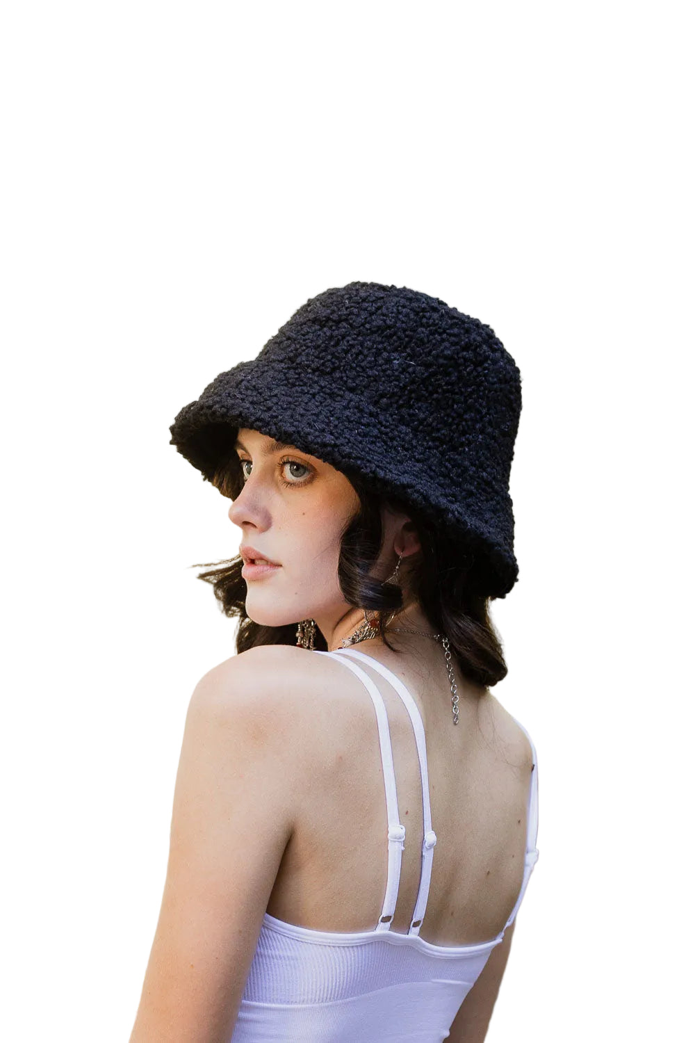 Teddy Suede Combo Reversible Bucket Hat