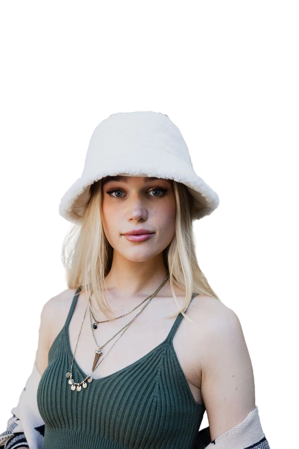 Teddy Suede Combo Reversible Bucket Hat