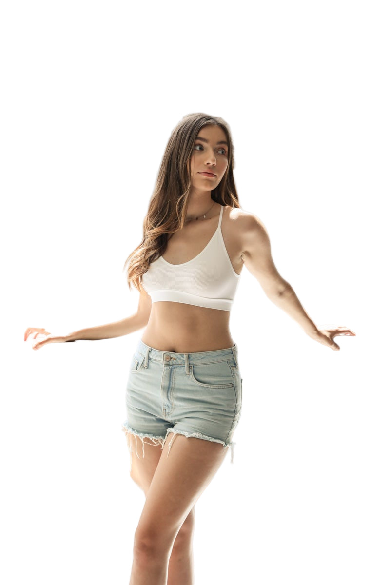 Seamless Razor Slash Bralette