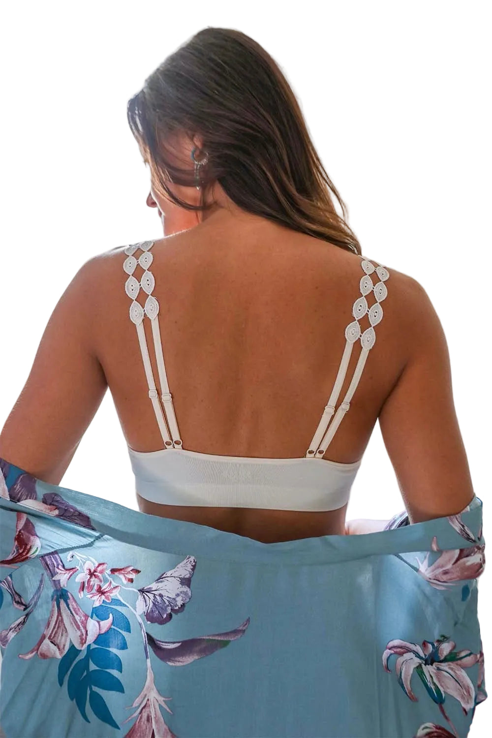 Eye Lace Applique Bralette