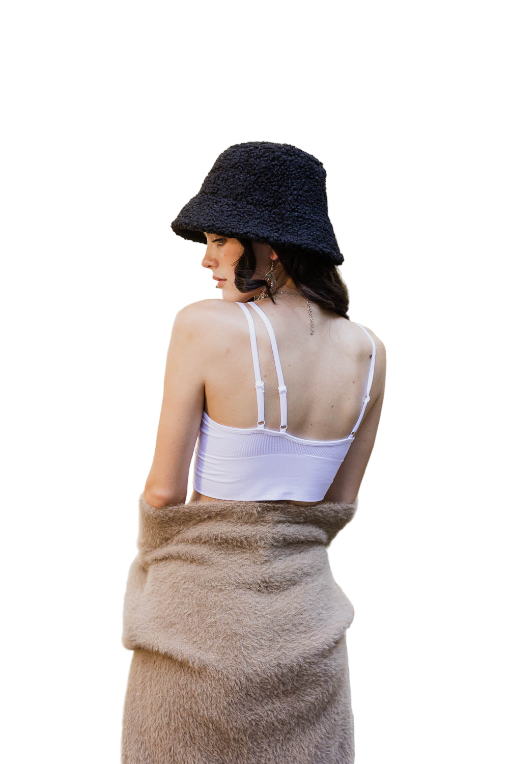 Offset Shoulder Brami Top