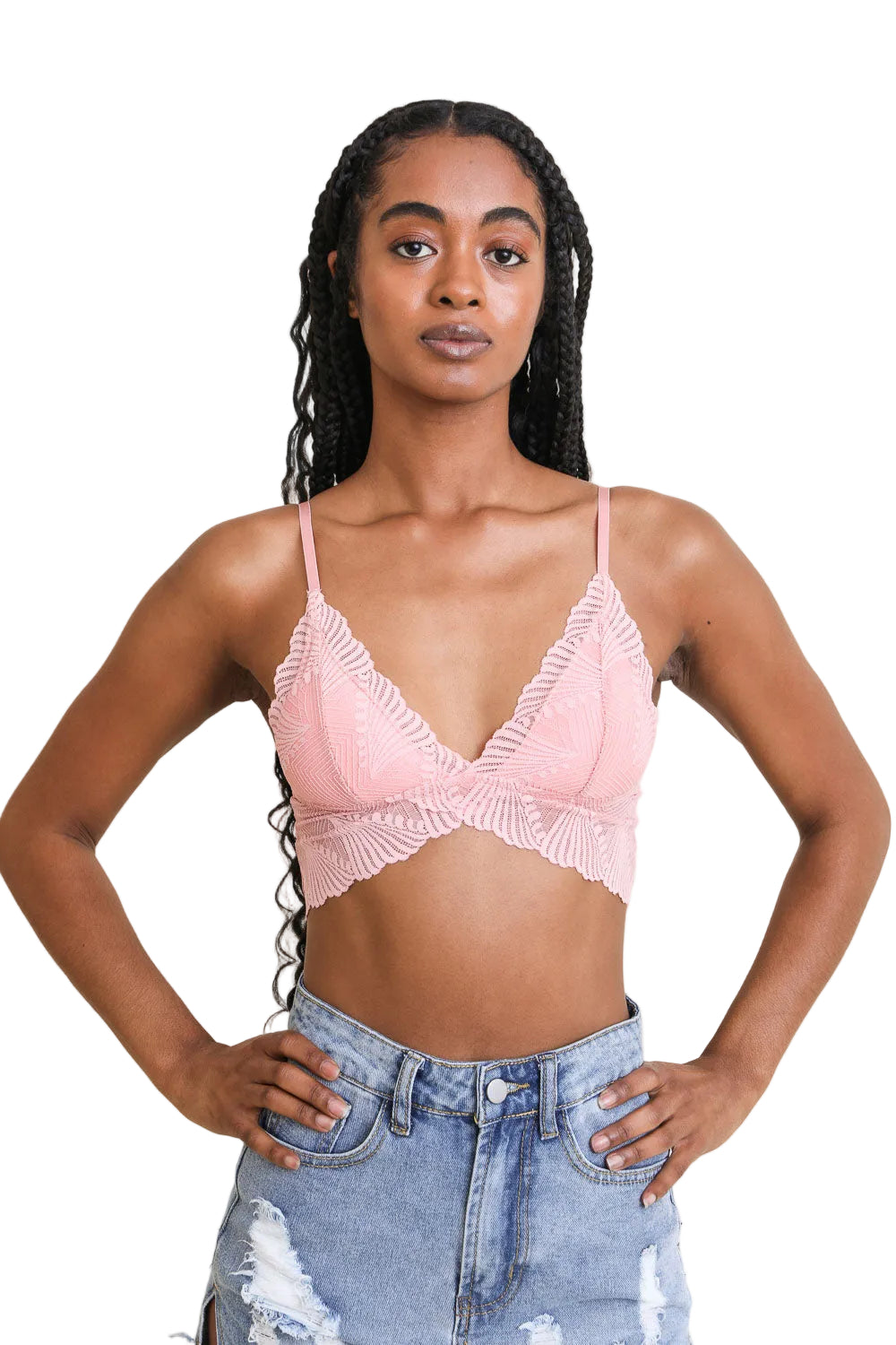 🦋 Fly Like a Butterfly Lace Bralette - Summer Love