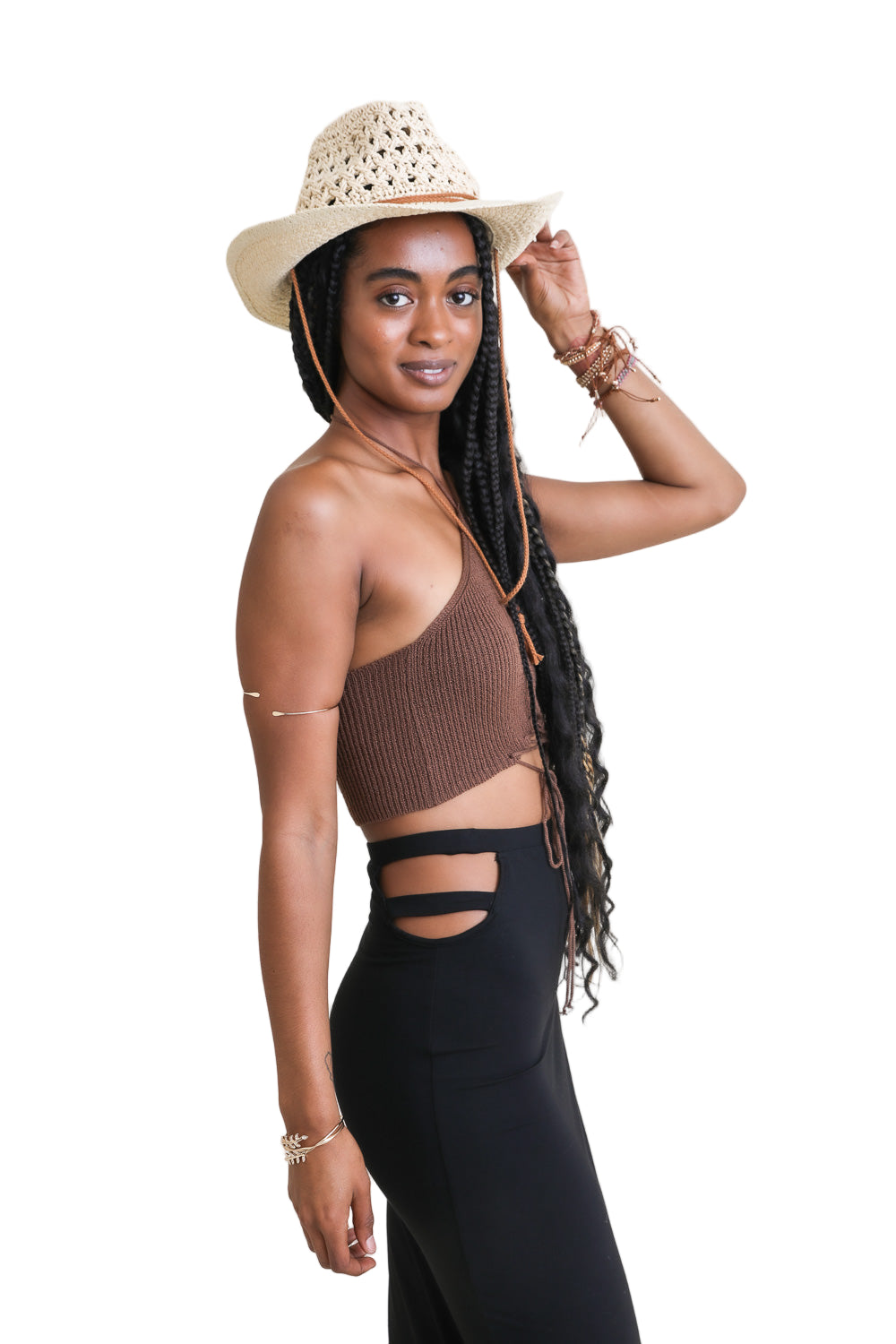 Weaved Western Cowboy Hat