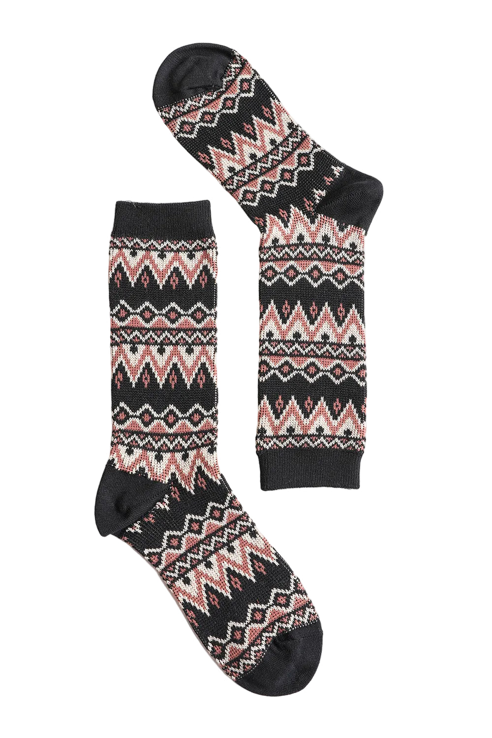 Cozy Tribal Pattern Socks
