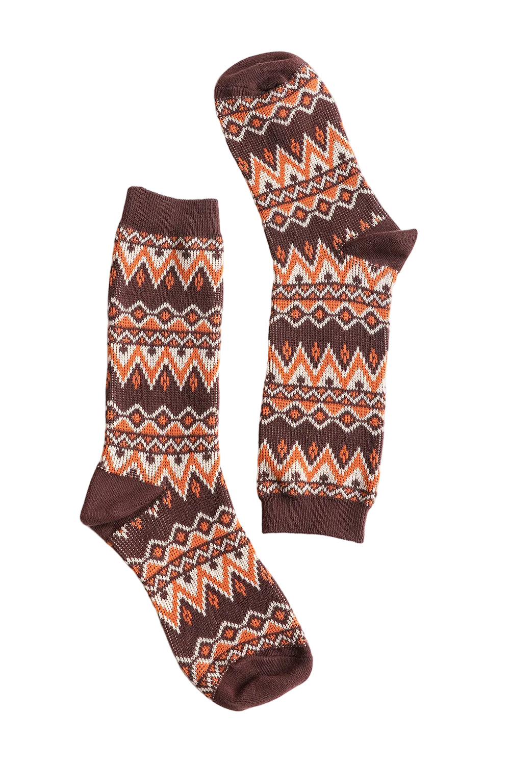 Cozy Tribal Pattern Socks