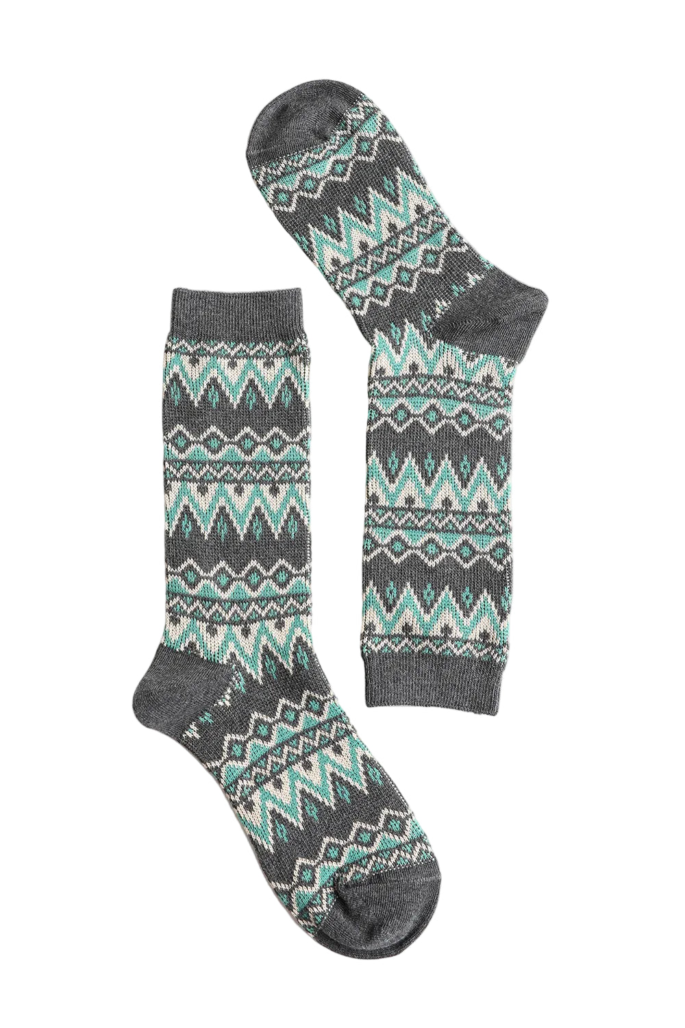 Cozy Tribal Pattern Socks