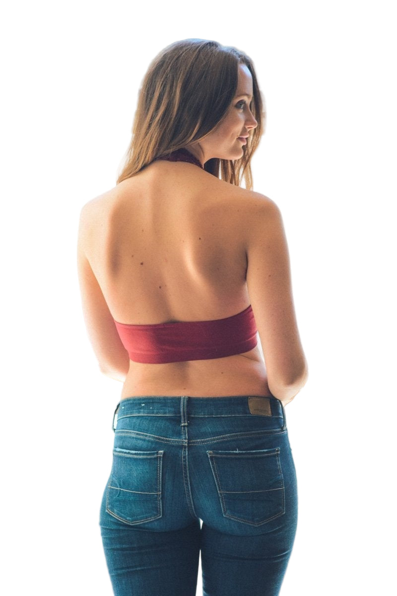 Baroque High Neck Bralette
