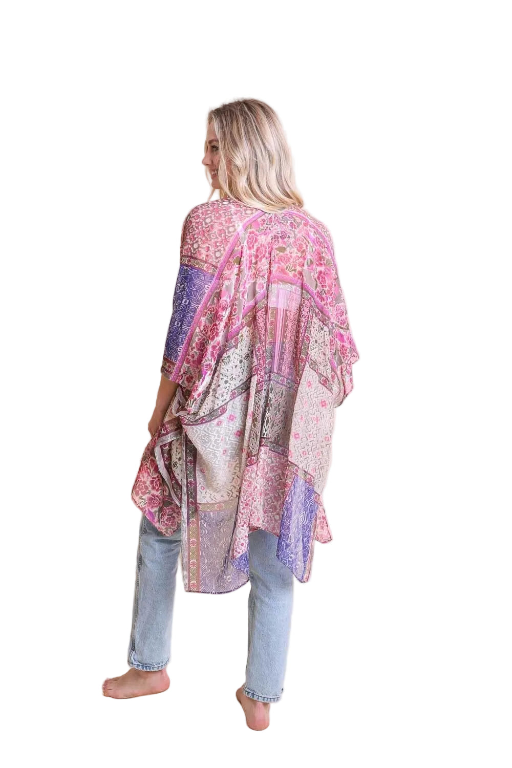 Bohemian Burnout Velvet Kimono