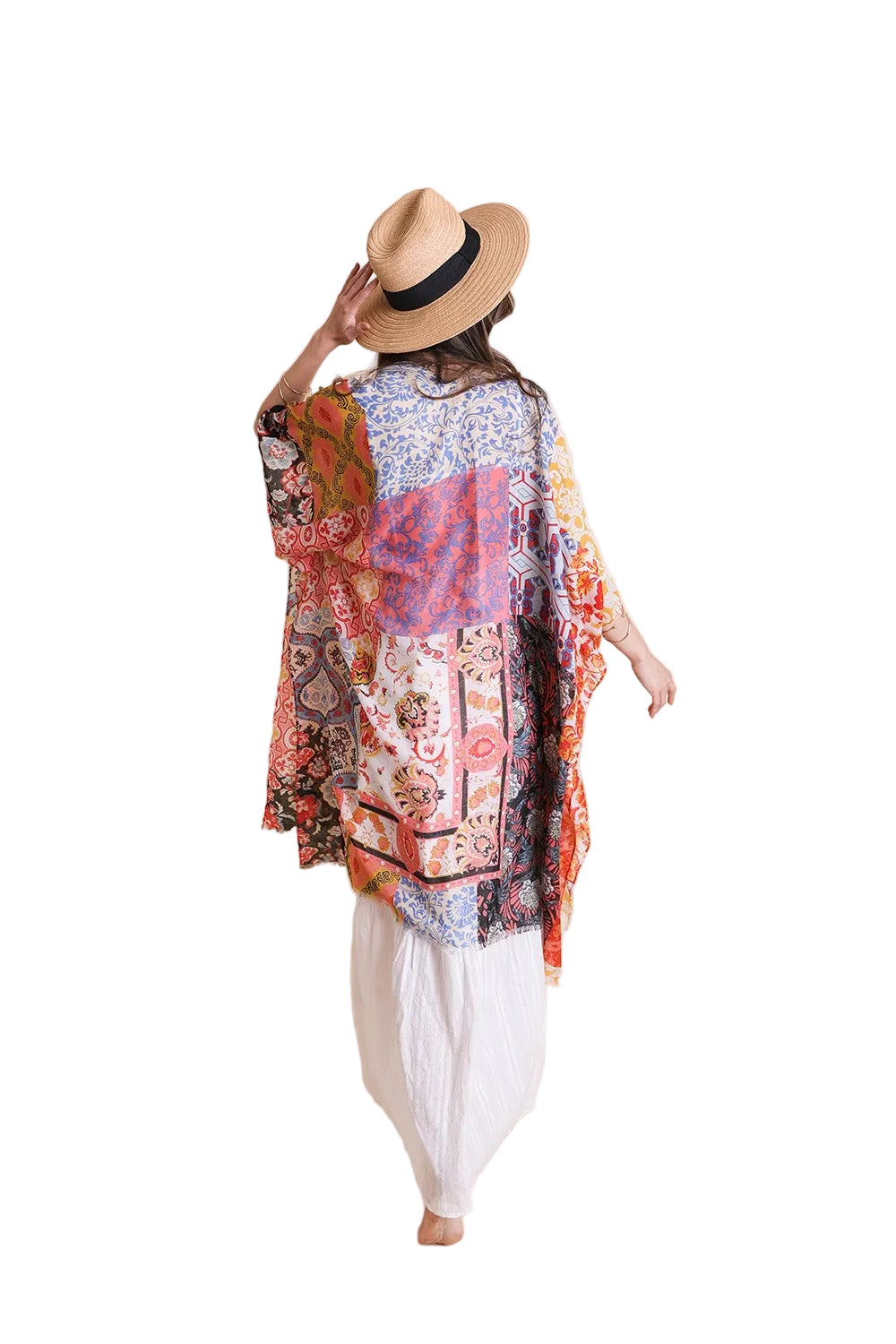 Boho Patchwork Kimono