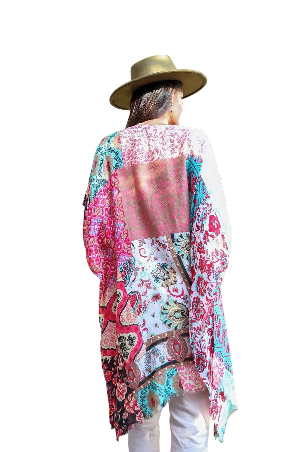 Boho Patchwork Kimono