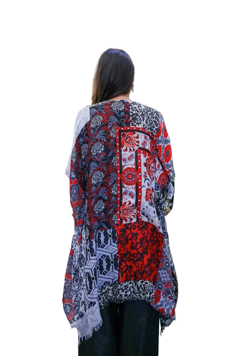 Boho Patchwork Kimono