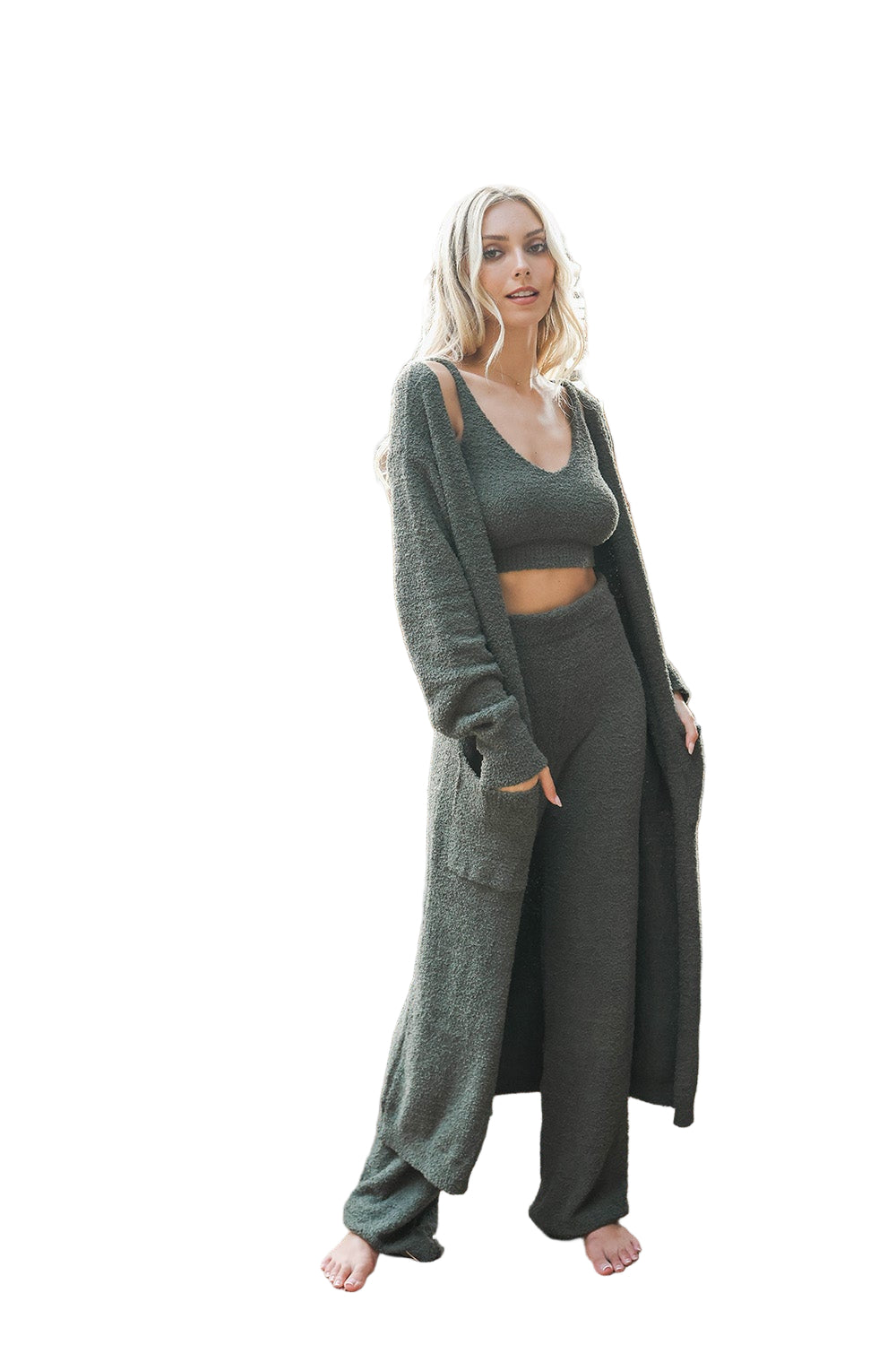 Boucle Longline Cardigan