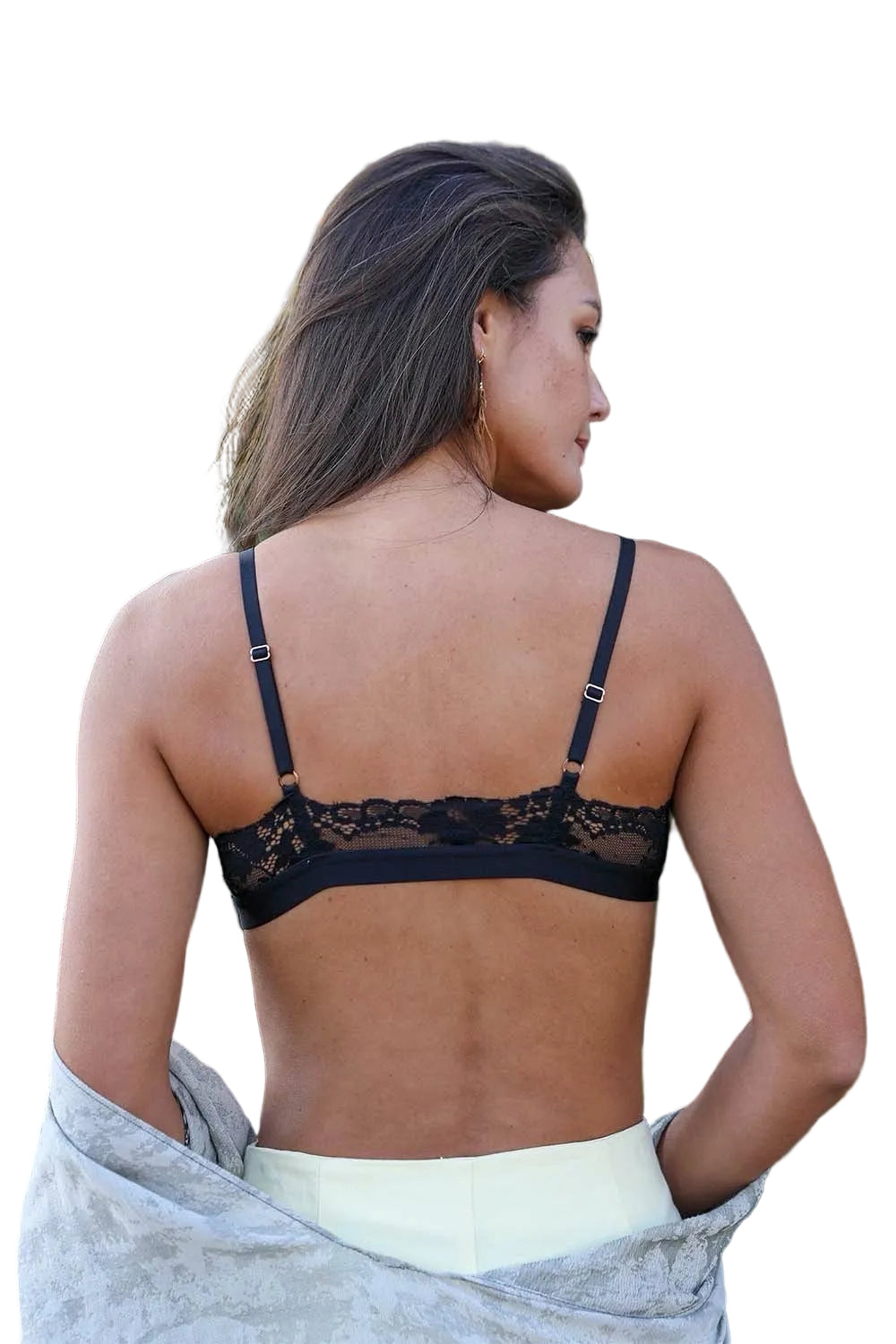 Floral Lace Strappy Bralette