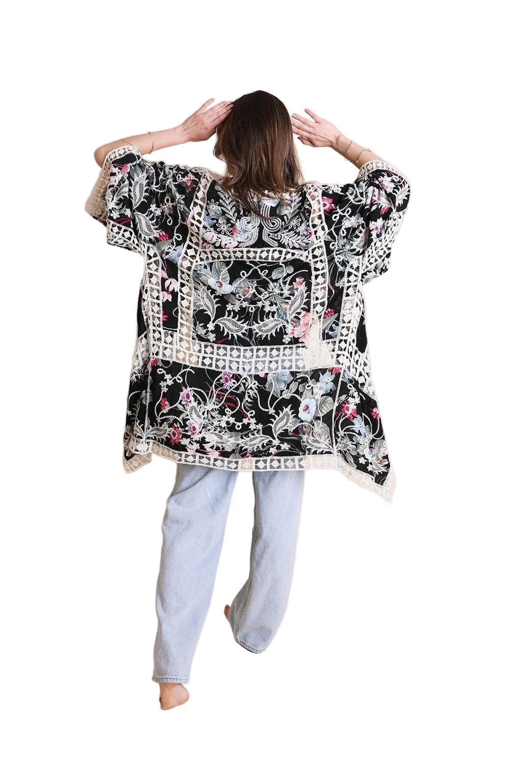 Heirloom Embroidered Kimono