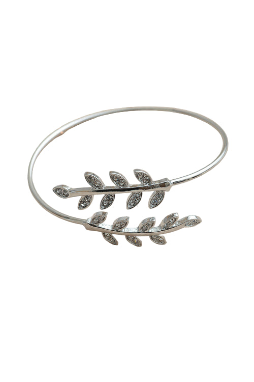 Olive Branch Minimal Bracelet
