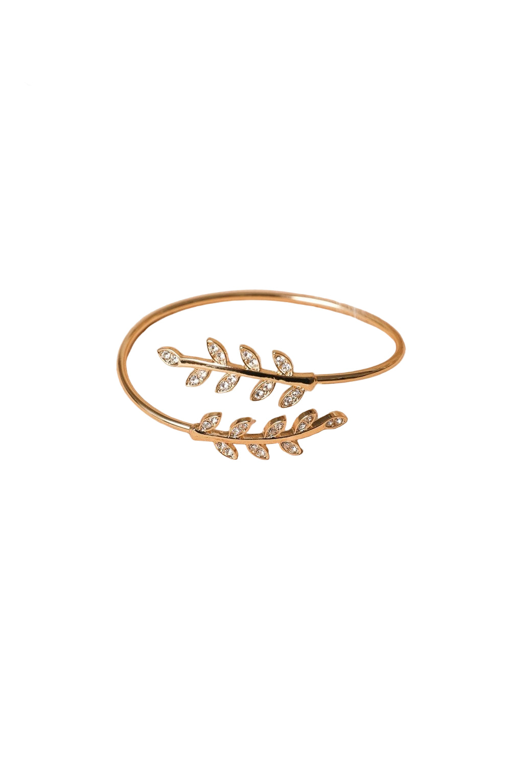 Olive Branch Minimal Bracelet