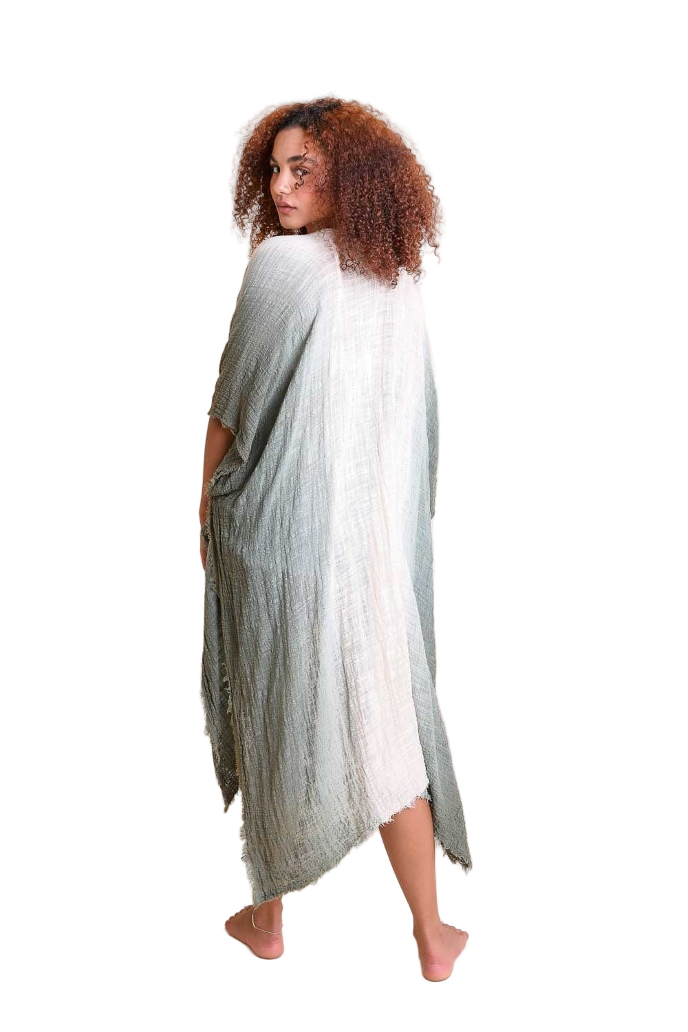 Ombre Cotton Kimono