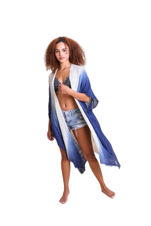 Ombre Cotton Kimono