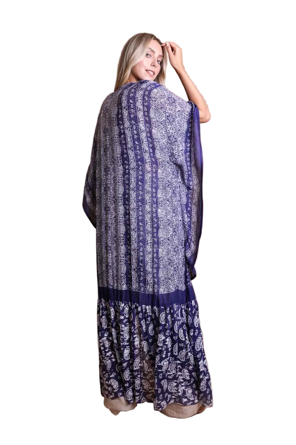 Paisley Free Flow Kimono