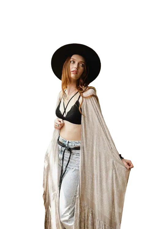 Paisley Free Flow Kimono