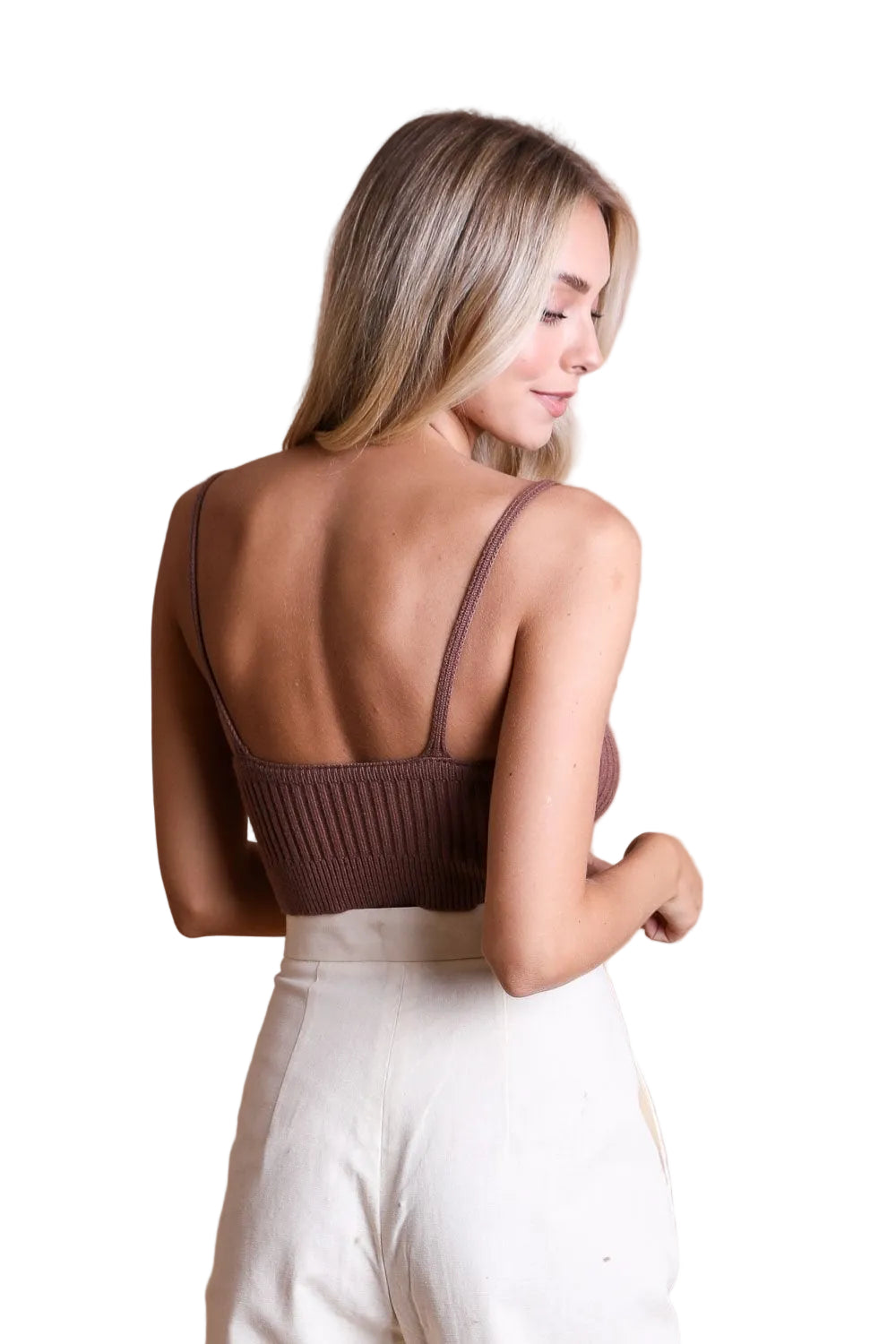 Rib Knit Lounge Brami