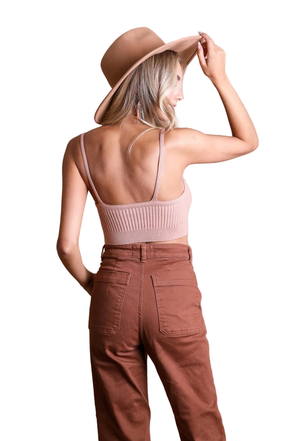 Rib Knit Lounge Brami