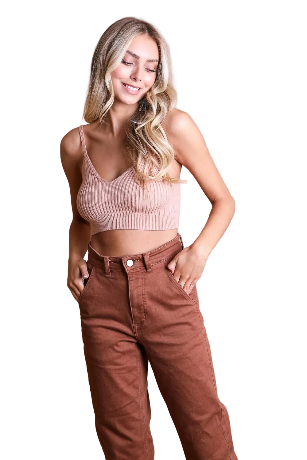Rib Knit Lounge Brami