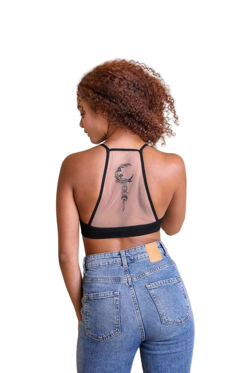 The Crescent Moon Dream Catcher Bralette 🌙