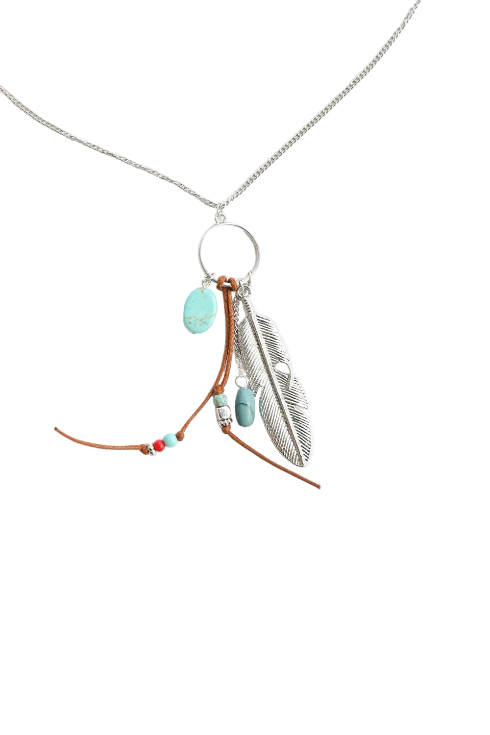 Turquoise Charm Necklace