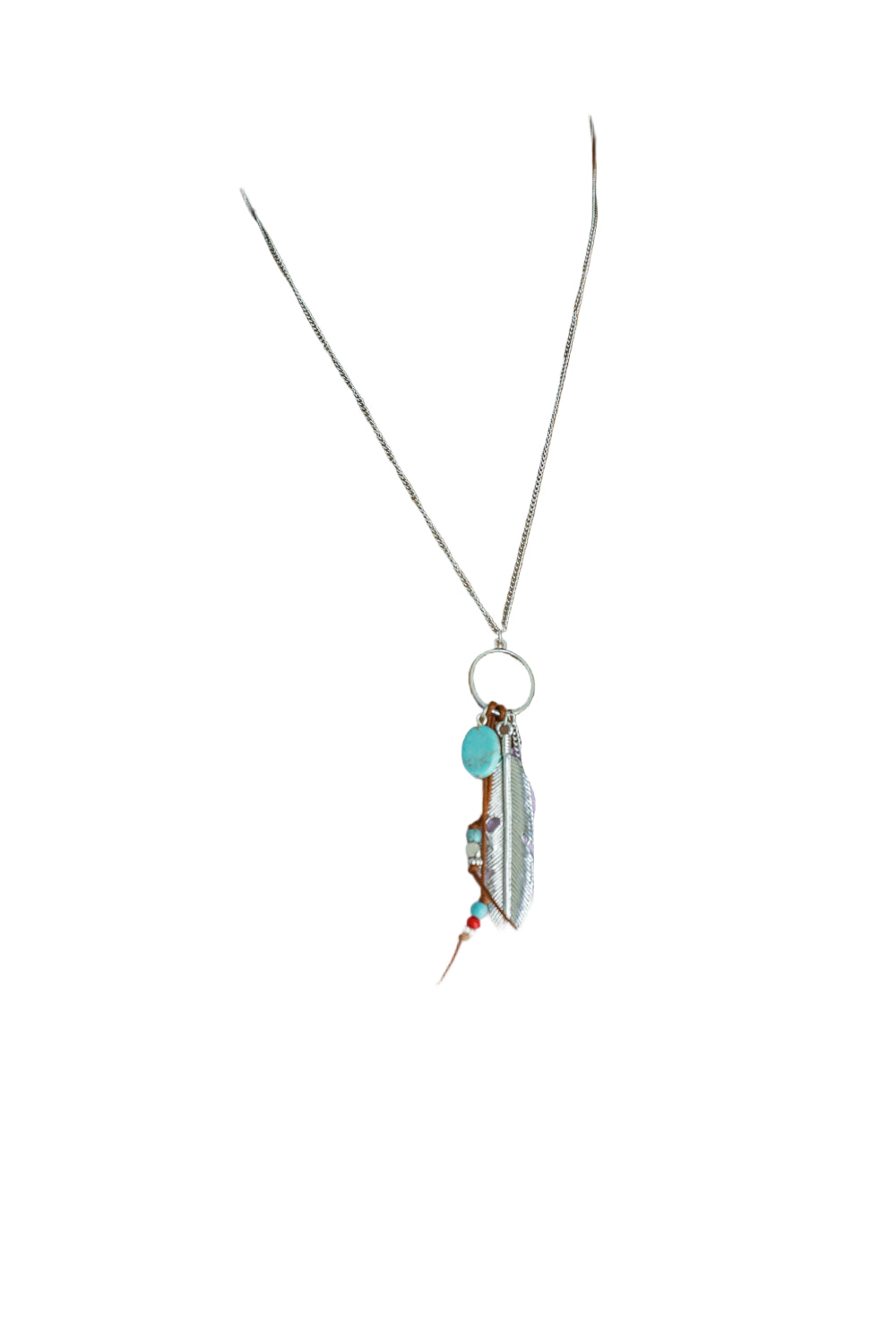Turquoise Charm Necklace