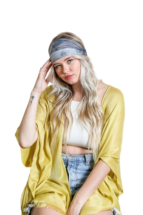 Wide Tie-Dye Headband