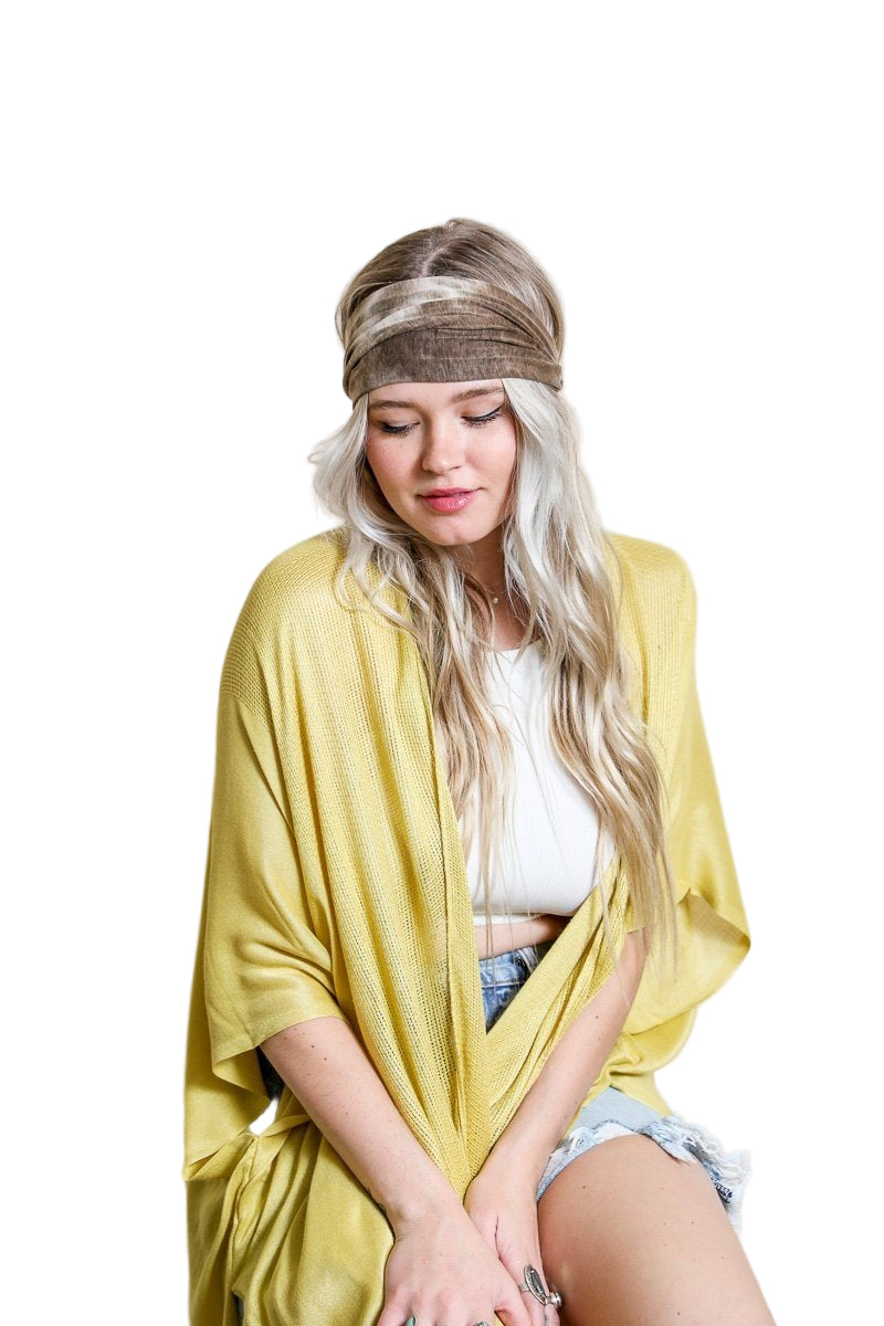 Wide Tie-Dye Headband
