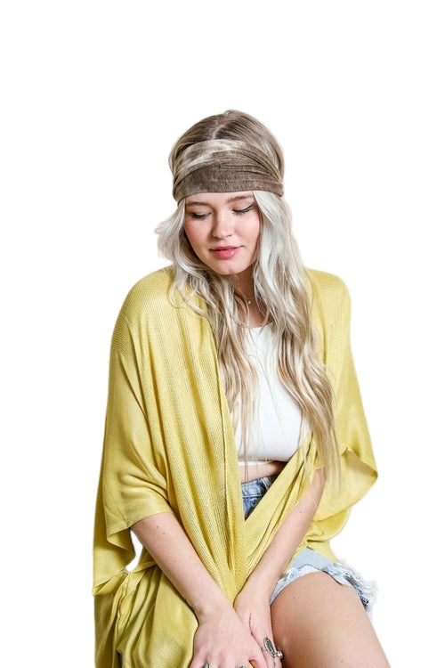 Wide Tie-Dye Headband