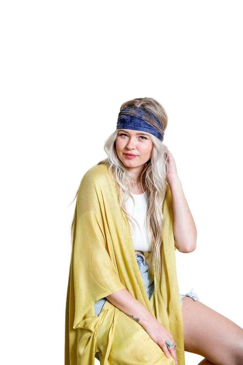 Wide Tie-Dye Headband