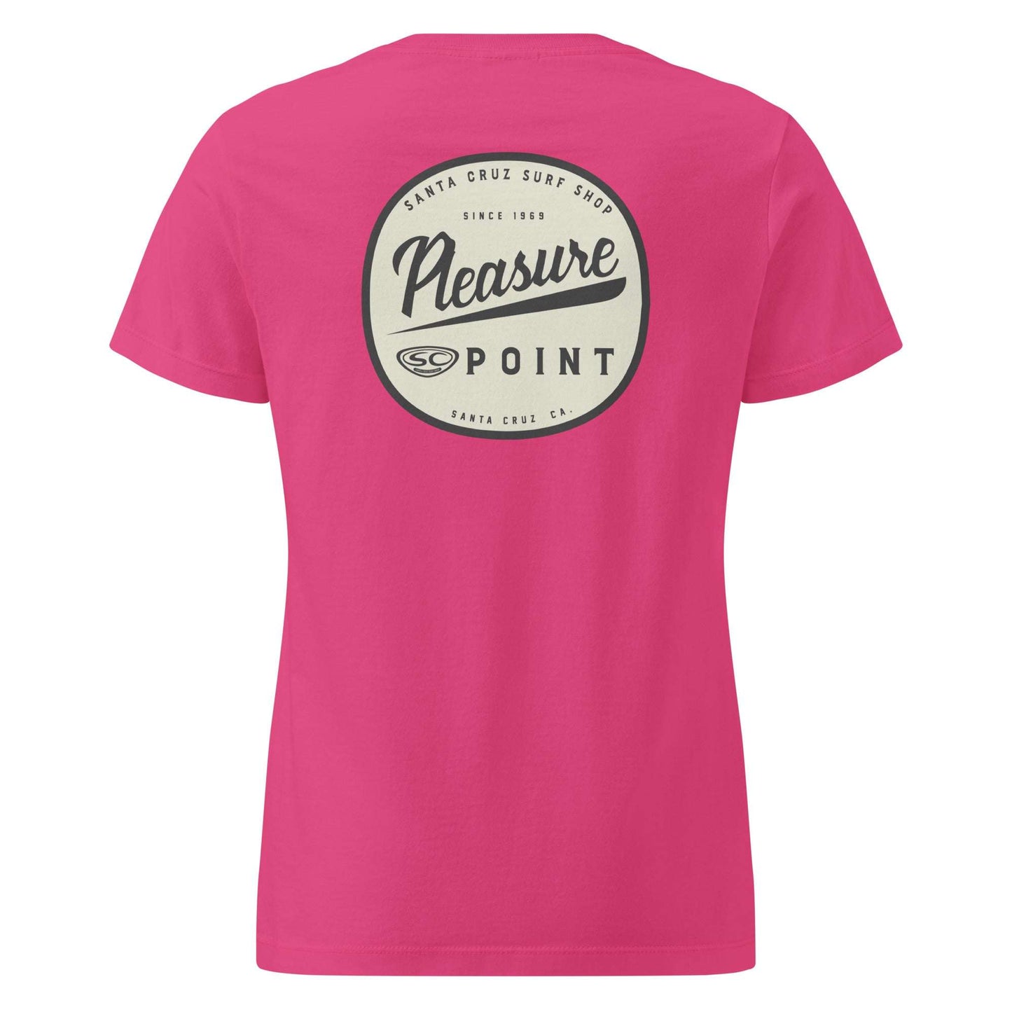 Pleasure Point Santa Cruz Women’s basic softstyle t-shirt